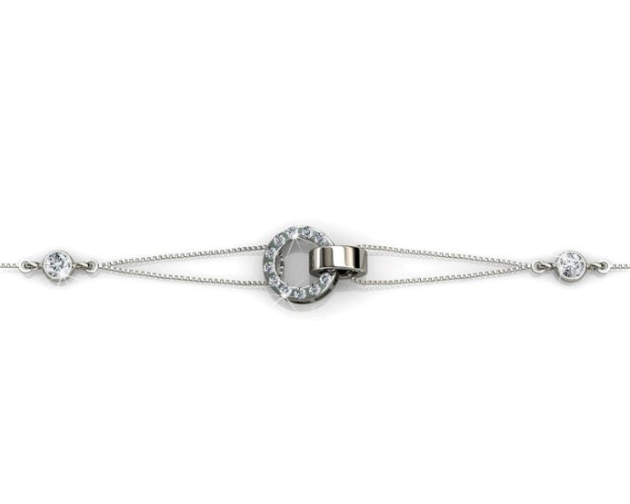 Silberarmband "modern"