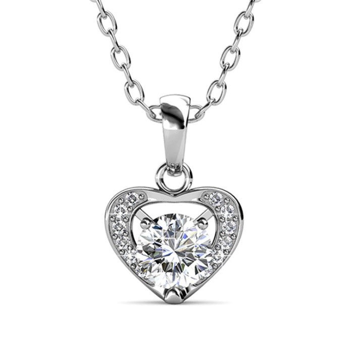 Silberkette "heart"