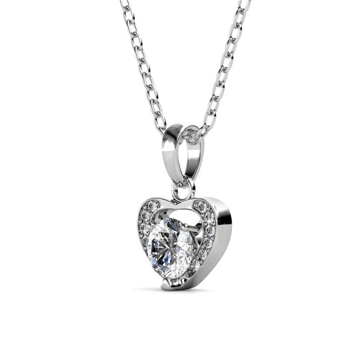 Silberkette "heart"