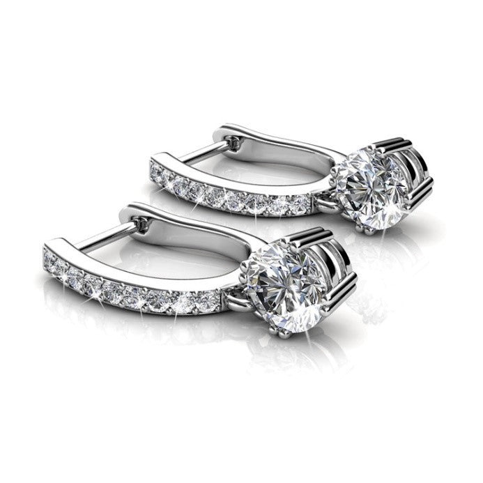 Silberohrringe "glamorous"