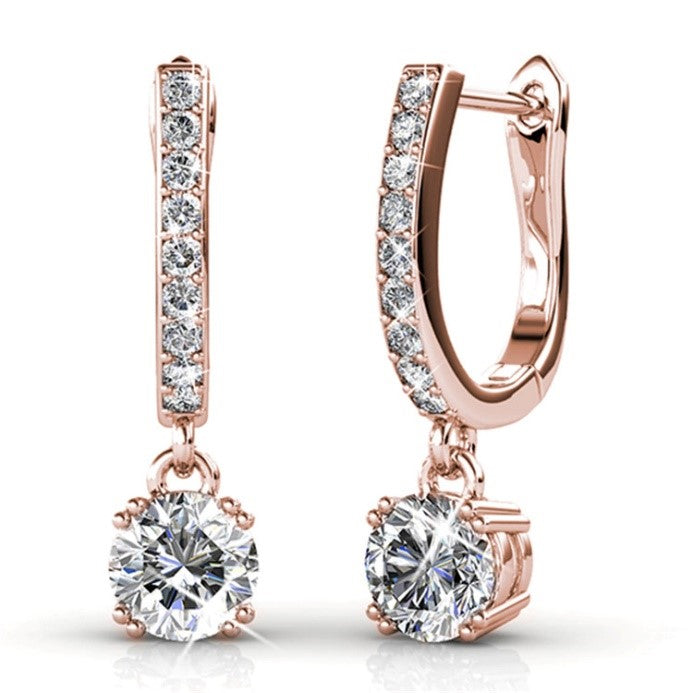 Silberohrringe "glamorous"