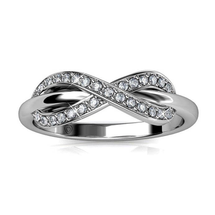 Silberring "infinity"