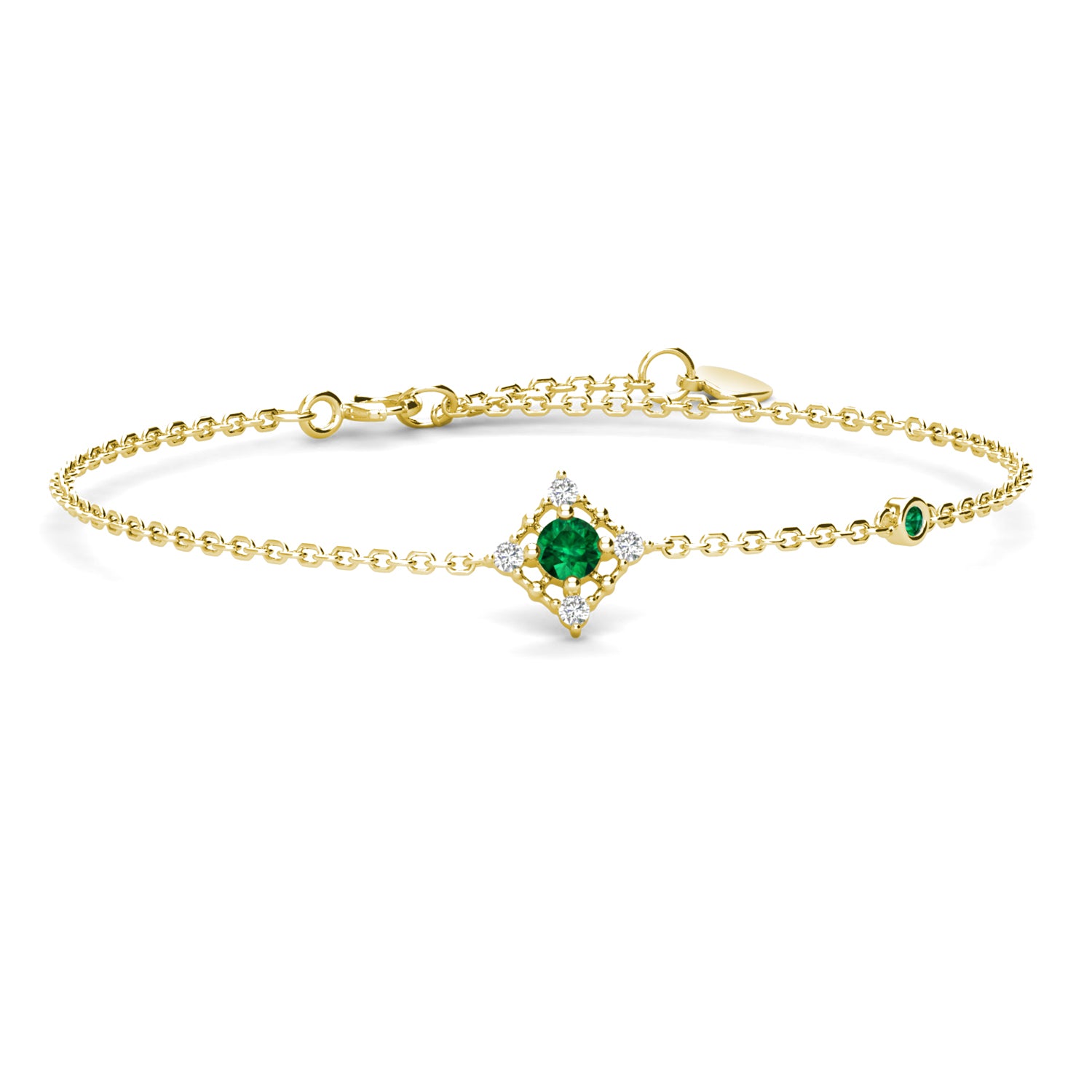 Armband Smaragd