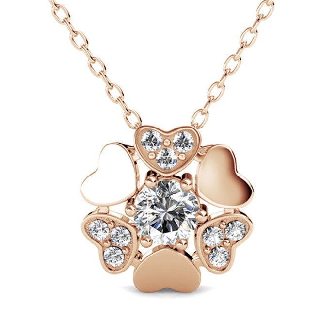 Silberkette "lucky heart"