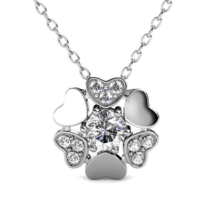 Silberkette "lucky heart"