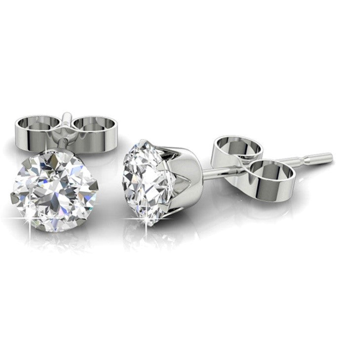 Silberohrstecker "sparkling classics"