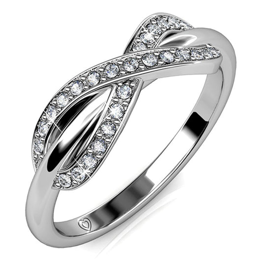 Silberring "infinity"