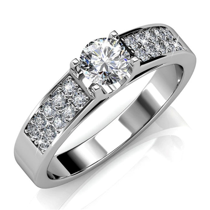 Silberring "glamour"