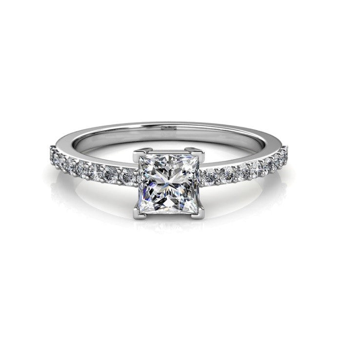 Silberring "sparkling elegance"