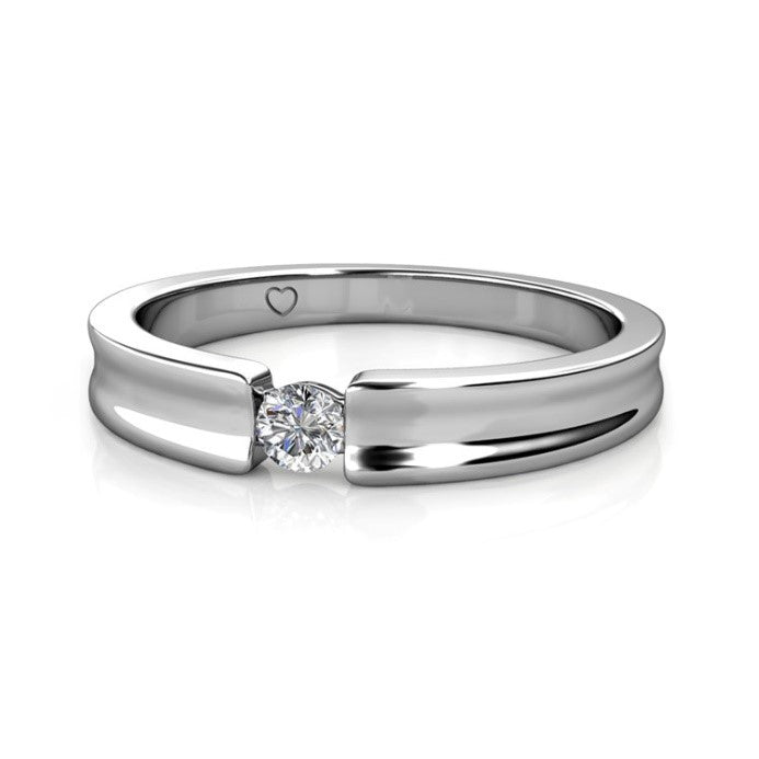 Silberring "simply elegant"
